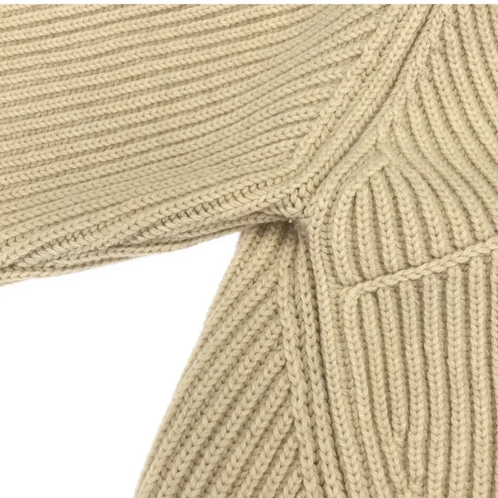 Celine phoebe Philo era Cashmere knit Cream Turtleneck Sweater - Picture 7 of 8